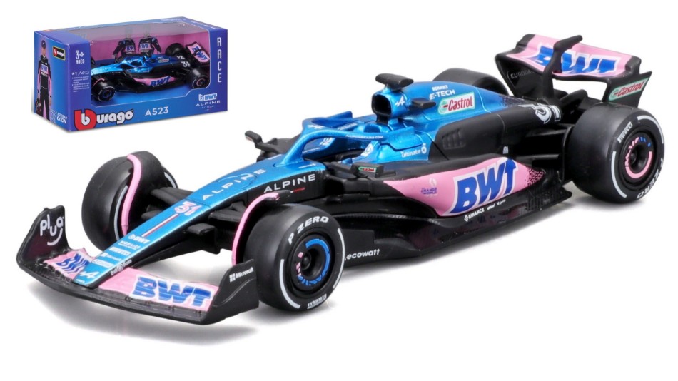 BWT Alpine A523 N.31 2023 Esteban Ocon 1:43 DS Modellismo Bwt Alpine A523 2023 Esteban Ocon scala 1:43