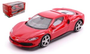 Ferrari 296 GTB Red scala 1:43 Burago