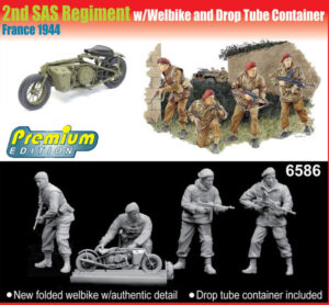 2nd Sas Regiment W/Welbike Kit scala 1:35