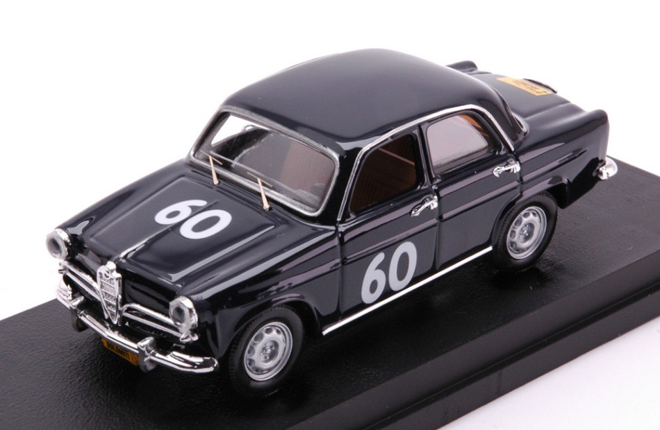 Alfa Romeo Giulietta N.60 Dolomiti 1961 DS Modellismo Alfa Romeo Giulietta Dolomiti scala 1:43 Rio