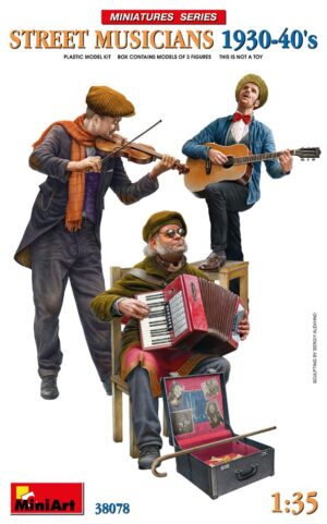 Street Musicians 1930-40KIT scala 1:35