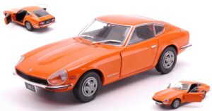 Datsun 240 Z 1969 Orange Rhd scala 1:24