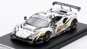 Ferrari 488 GT3 Iron Lynx 9th 24H scala 1:43