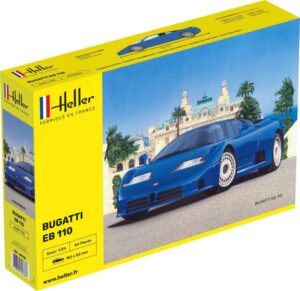 Bugatti Eb 110 Kit scala 1:24 Heller