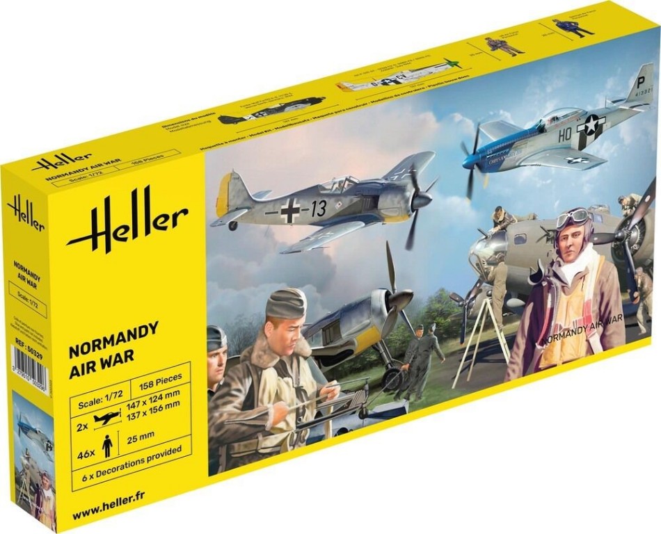 Normandy Airwar Kit 1:72 DS Modellismo Normandy Airwar Kit scala 1:72 Heller