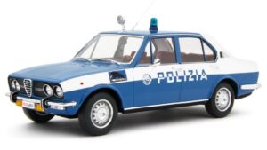 Alfa Alfetta 1.8 1972 Polizia scala 1:18