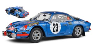 Alpine A110 1600S Rallye Monte scala 1:18