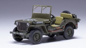 Jeep Willys Mb 1943 Olive scala 1:43