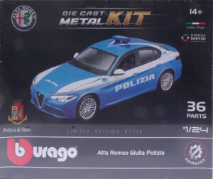 Alfa Romeo Giulia Polizia Kit scala 1:24