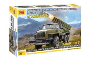 BM-21 Grad 1 Rocket Launcher Kit scala 1:72