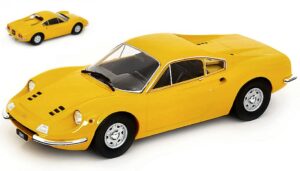 Ferrari Dino 246 GT 1969 Yellow scala 1:18