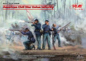 American Civil War Union Infantry scala 1:35