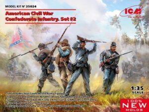 American Civil War Confederate scala 1:35