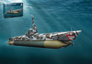 U-Boot Biber Midge Submarine Kit scala 1:35