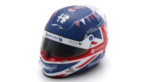 Casco Alfa Romeo Valtteri Bottas scala 1:5