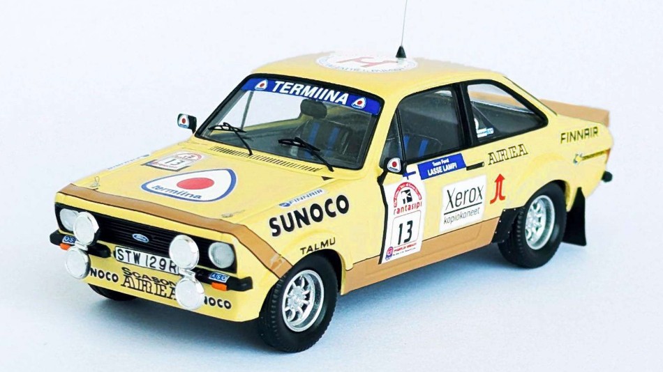 Ford Escort MK2 1000 Lakes Rally 1980 Lampi-Kuukkala DS Modellismo Ford Escort MK2 1000 Lakes Rally scala 1:43