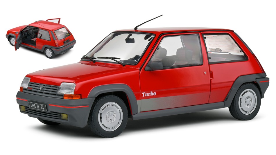 Renault R5 GT Turbo Mki 1985 Red 1:18 DS Modellismo Renault R5 GT Turbo Mki 1985 Red scala 1:18