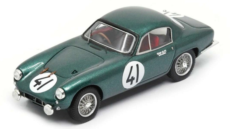 Lotus Elite N.41 14th 24 H Le Mans 1960 Marsh-Wagstaff 1:43 DS Modellismo Lotus Elite 14th 24 H Le Mans scala 1:43