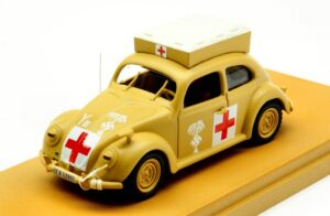 VW Beetle Ambulance Africa Korps scala 1:43