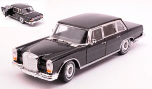 Mercedes 600 1963 Black scala 1:24 Welly