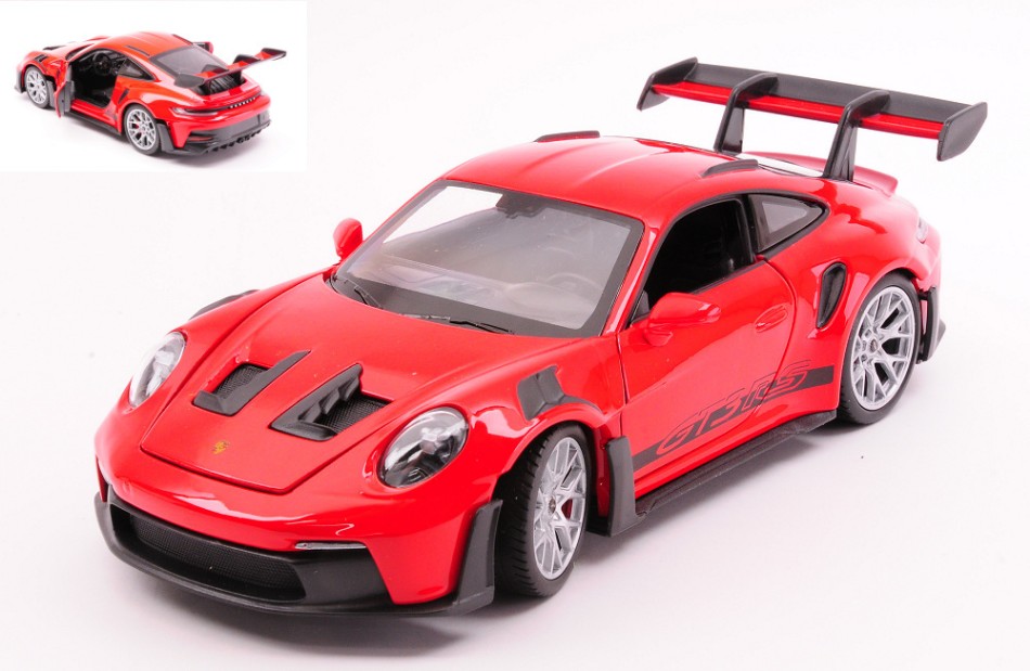 Porsche 911 Gt3 RS 992 2023 Red 1:24 DS Modellismo Porsche 911 Gt3 RS 992 2023 Red scala 1:24