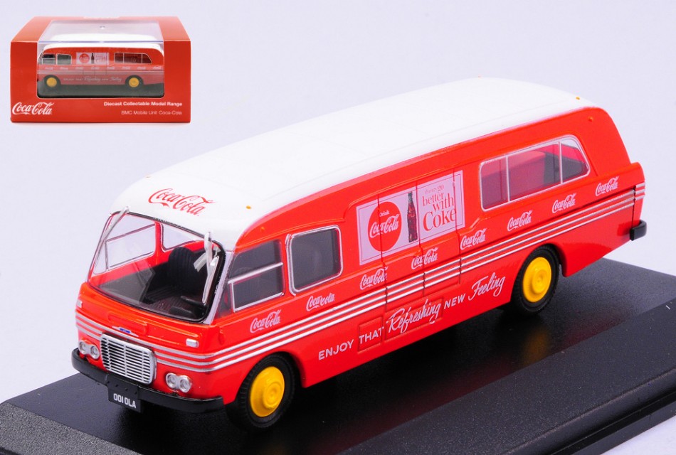 BMC Mobile Unit Coca Cola 1:76 DS Modellismo Bmc Mobile Unit Coca Cola scala OO 1:76