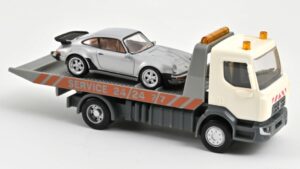 Breakdown Truck Plastigam Porsche scala 1:43