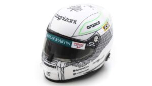 Casco Aston Martin Lance Stroll scala 1:5
