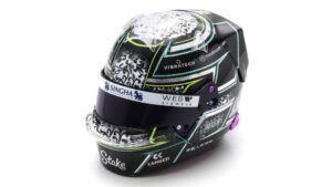 Helmet Zhou Guanyu 2024 scala 1:5