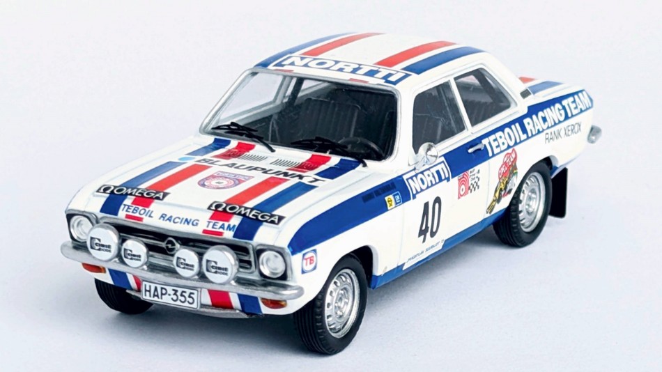 Opel Ascona 1000 Lakes Rally 1973 Valtaharju-Halm DS Modellismo Opel Ascona 1000 Lakes Rally 1973 scala 1:43