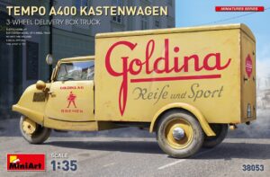 Tempo A400 Kastenwagen 3-WHEEL scala 1:35