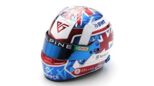 Casco Bwt Alpine Pierre Gasly scala 1:5