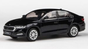 Skoda Octavia IV 2020 Black scala 1:43 Abrex