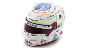 Helmet Zhou Guanyu 2024 Chinese GP scala 1:5
