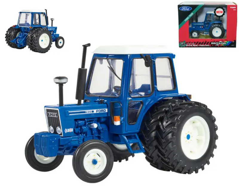 Ford 7600 with Dual 1:32 DS Modellismo Ford 7600 with Dual scala 1:32 Britains