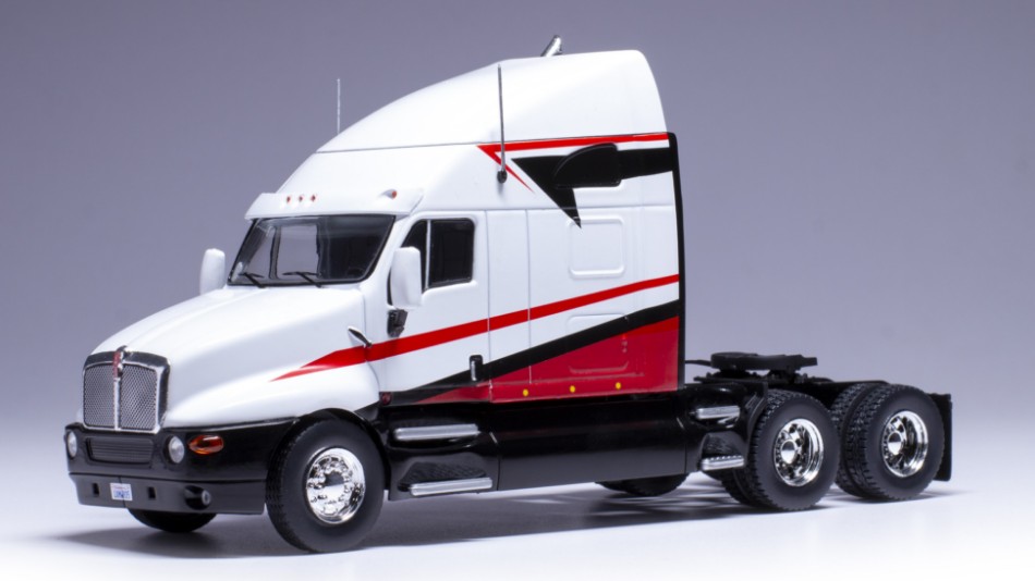 Kenworth T2000 1998 White/Red 1:43 DS Modellismo Kenworth T2000 1998 White/Red scala 1:43