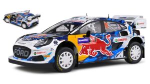 Ford Puma RALLY1 3rd Rally Sweden scala 1:18