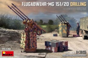 Flugabwehr-MG 151/20 Drilling Kit scala 1:35