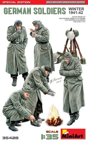 German Soldiers Winter 1941-42 scala 1:35
