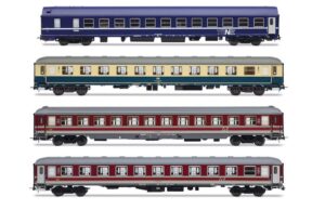 FS Dbns Set 4 Pezzi 1 Carrozze scala H0