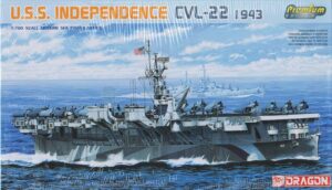 U.S.S. Independence CVL-22 1943 scala 1:700