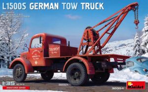L1500S German Tow Truck Kit scala 1:35