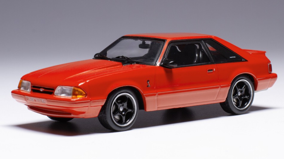Ford Mustang III 1992 Red 1:43 DS Modellismo Ford Mustang III 1992 Red scala 1:43