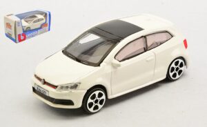 VW Polo Gti Mark 5 White scala 1:43 Burago