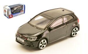 VW Polo Gti Mark 5 Black scala 1:43 Burago