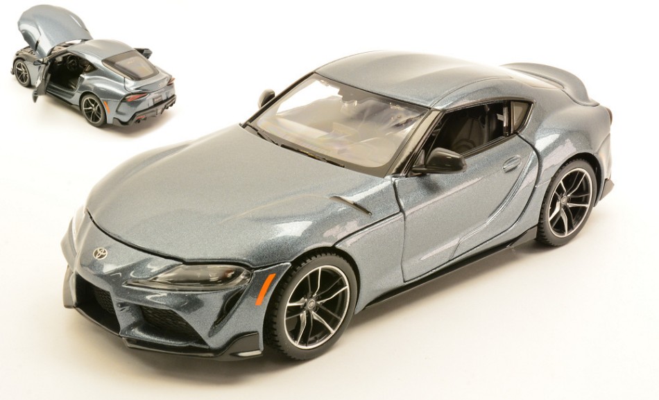 Toyota Supra GR Silver 1:24 DS Modellismo Toyota Supra Gr Silver scala 1:24 Maisto