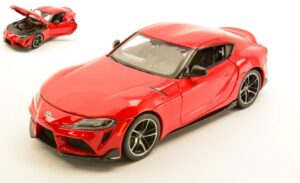 Toyota Supra Gr 2022 Red scala 1:24 Maisto