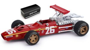 Ferrari 312 F 1 J.Ickx 1968 scala 1:43