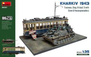 Kharkiv 1943 Tram & Stug.Iii scala 1:35