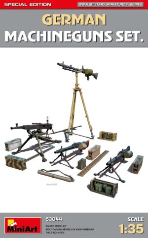 German Machineguns Set Kit scala 1:35